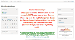 Desktop Screenshot of moodle.chaffey.edu