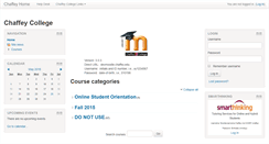 Desktop Screenshot of devmoodle.chaffey.edu