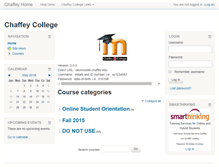 Tablet Screenshot of devmoodle.chaffey.edu